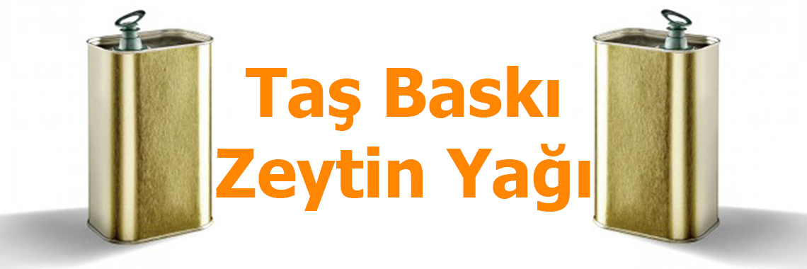 Taş Baskı Zeytin Yağı